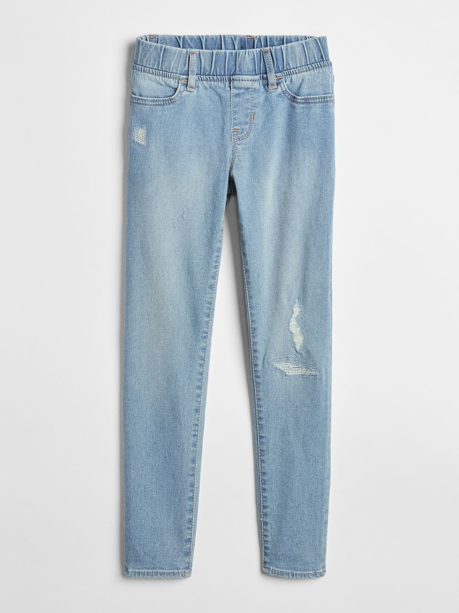 Παιδικό Τζιν Παντελόνι Jegging Γραμμής με Ελαστικότητα και Φθορές