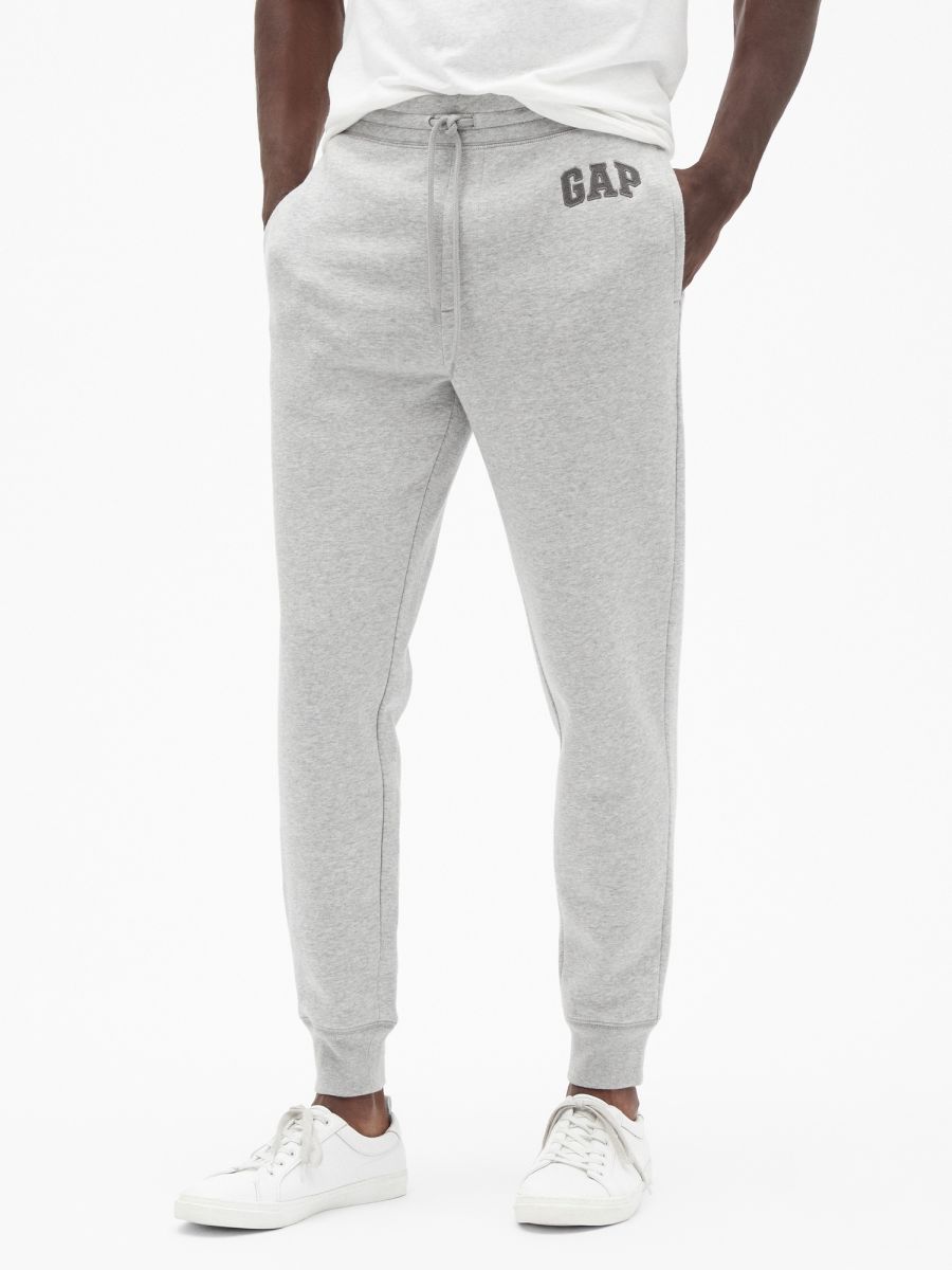 Γκρι Gap Logo Modern Jogger Παντελόνι