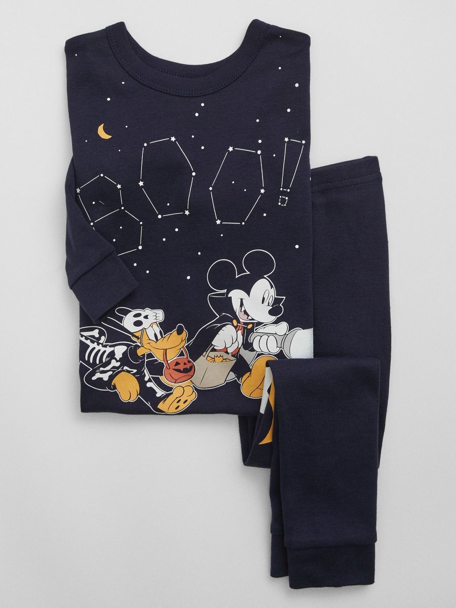 Μπλε babyGap &#124 Disney Halloween 100% Οργανικό Βαμβάκι Πυτζάμα Σετ