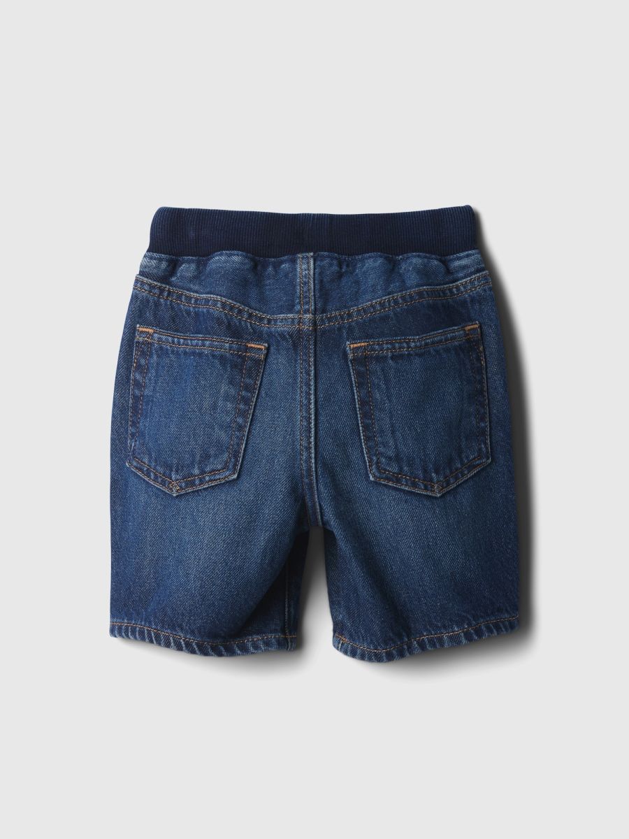 Μπλε babyGap Pull-On Denim Σορτς