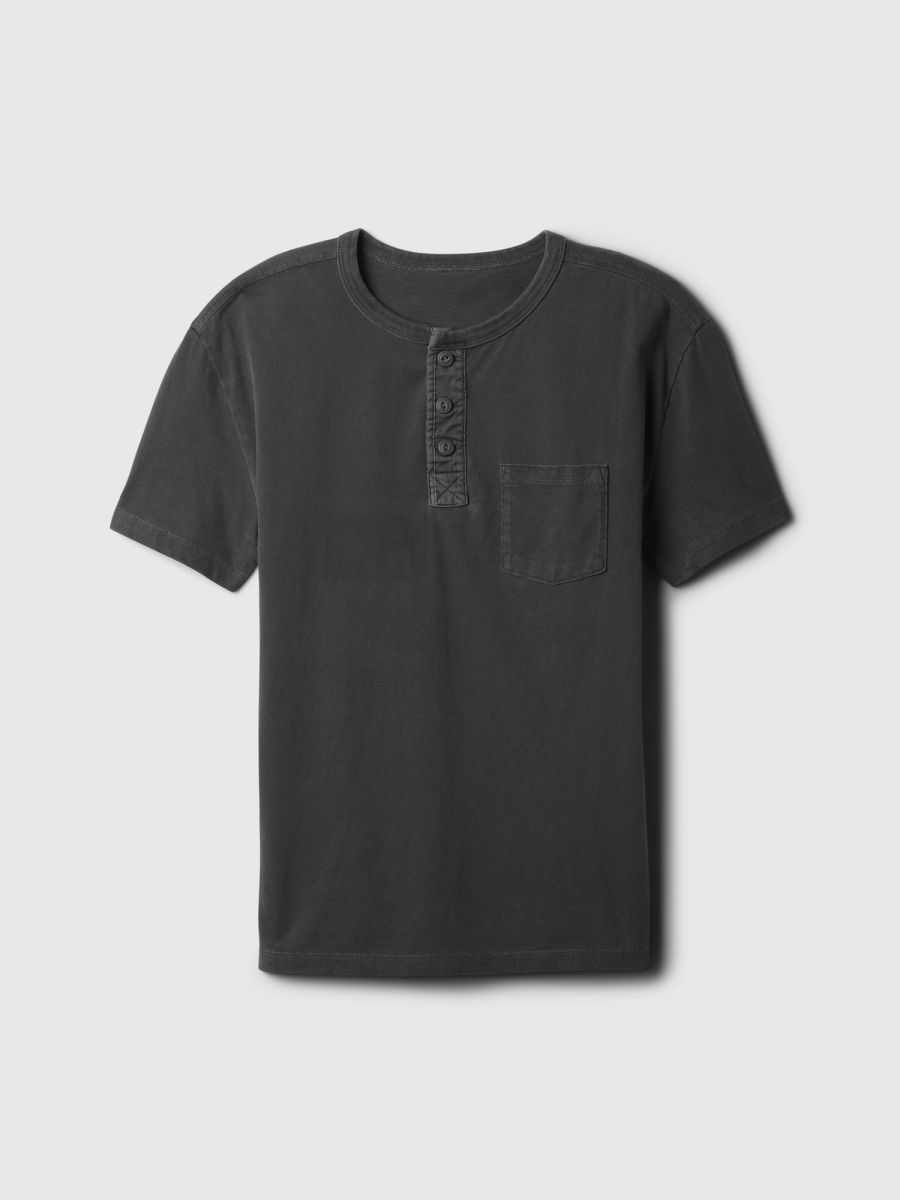 Kids VintageSoft Henley T-Shirt