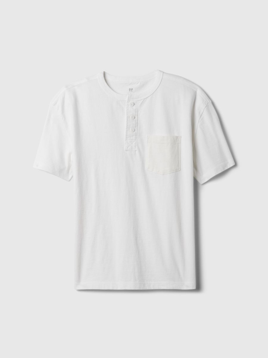 Kids VintageSoft Henley T-Shirt