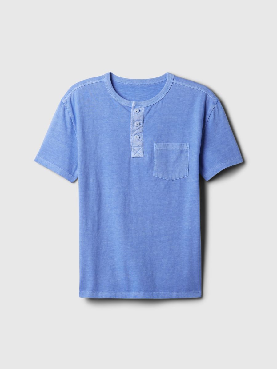 Kids VintageSoft Henley T-Shirt