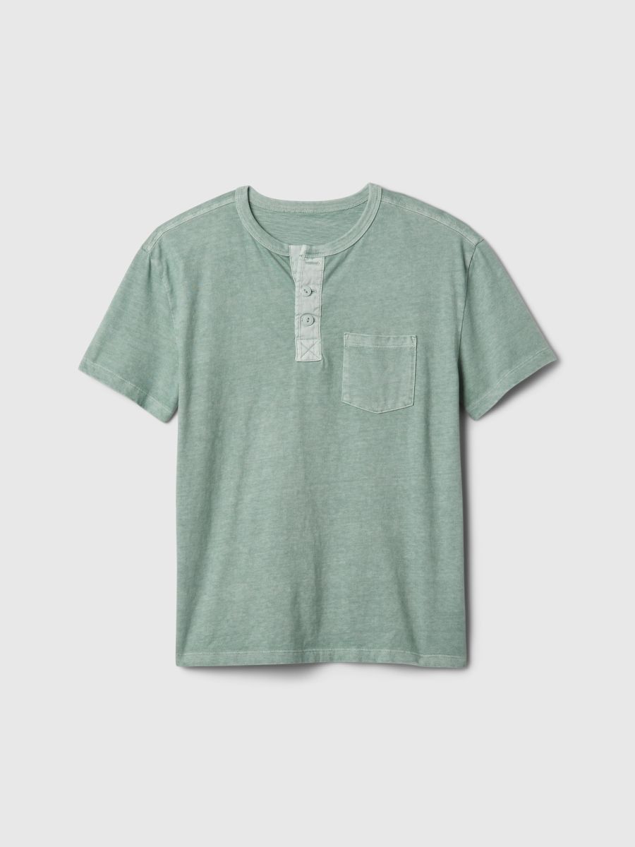 Kids VintageSoft Henley T-Shirt
