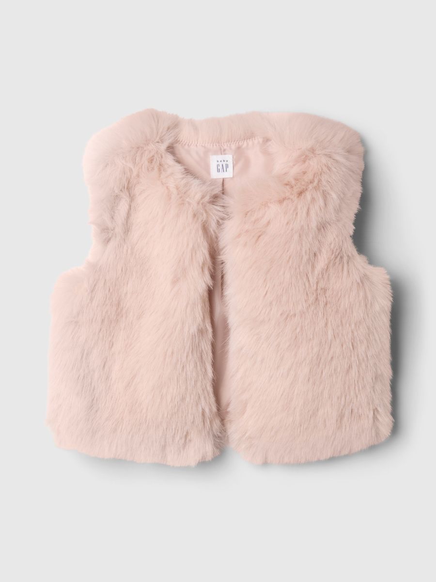 Baby & Toddler Recycled Faux Fur Vest