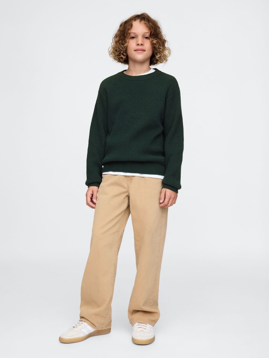 Kids CashSoft Rib Sweater