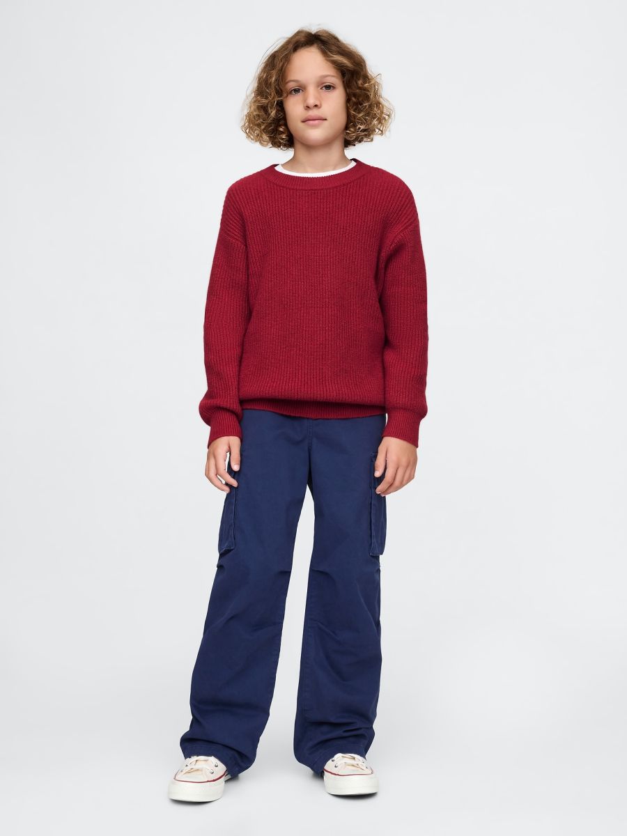 Kids CashSoft Rib Sweater