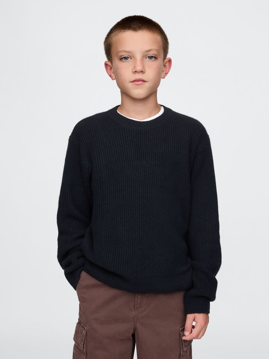 Kids CashSoft Rib Sweater
