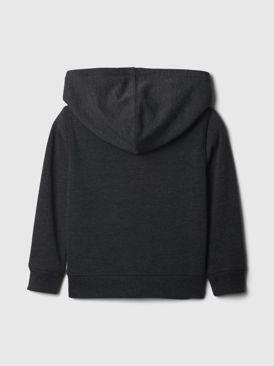 Γκρι babyGap Gap Logo Ζακέτα Φούτερ με Κουκούλα