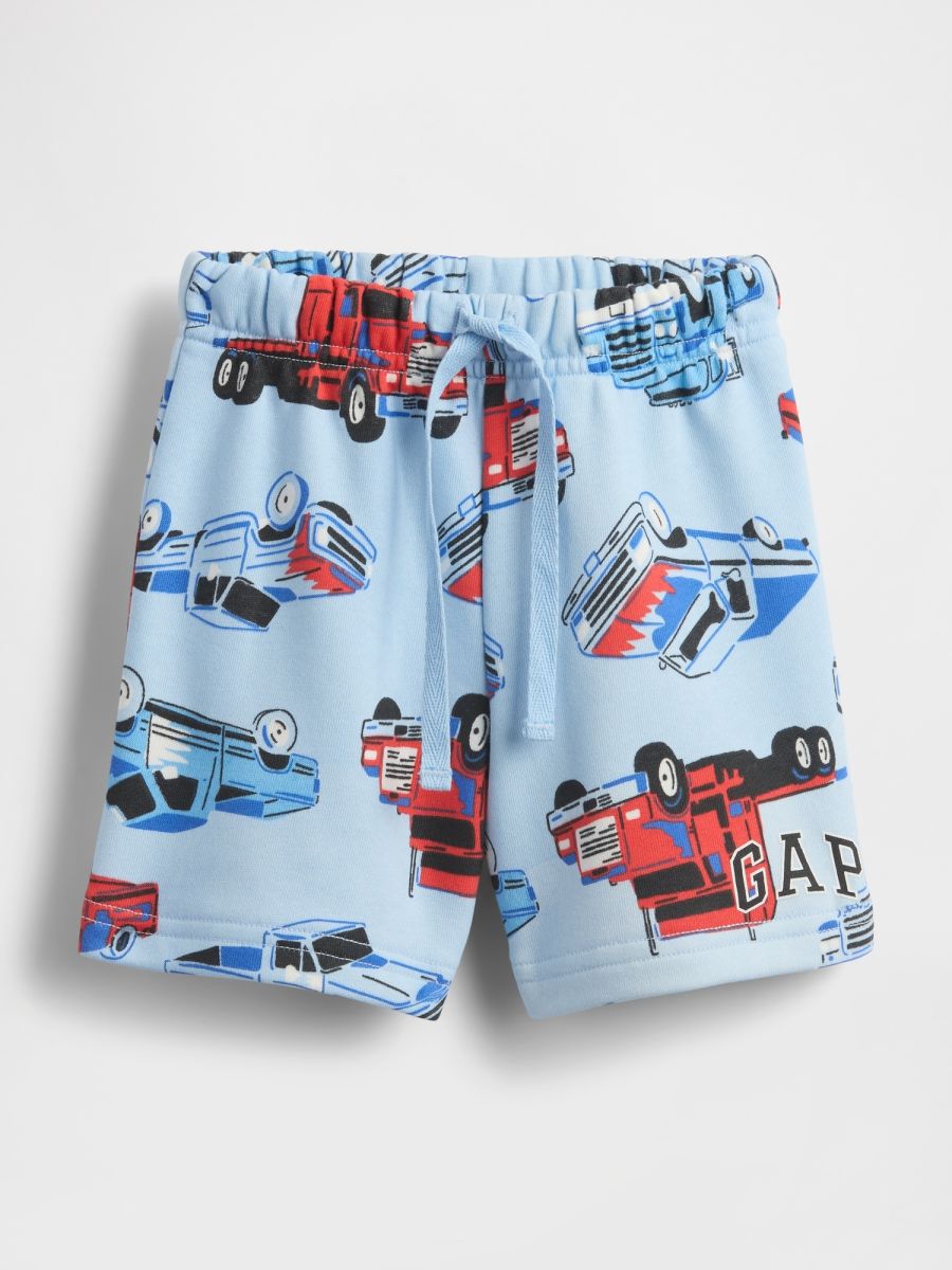Μπλε babyGap Relaxed Logo Pull-On Σορτς