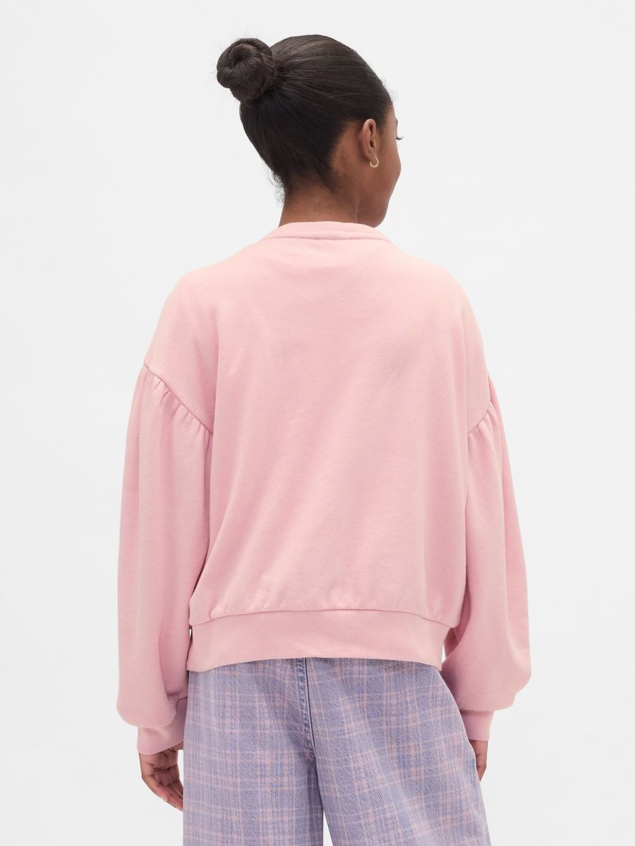 Kids Relaxed Flippy-Sequin Graphic Sweatshirt