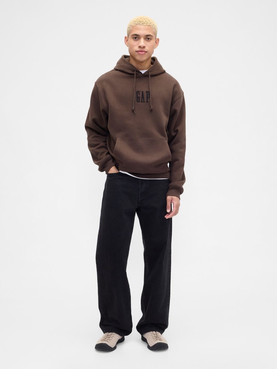 Ανδρικό Φούτερ Vintage Soft Oversized με Gap Mini-Logo 