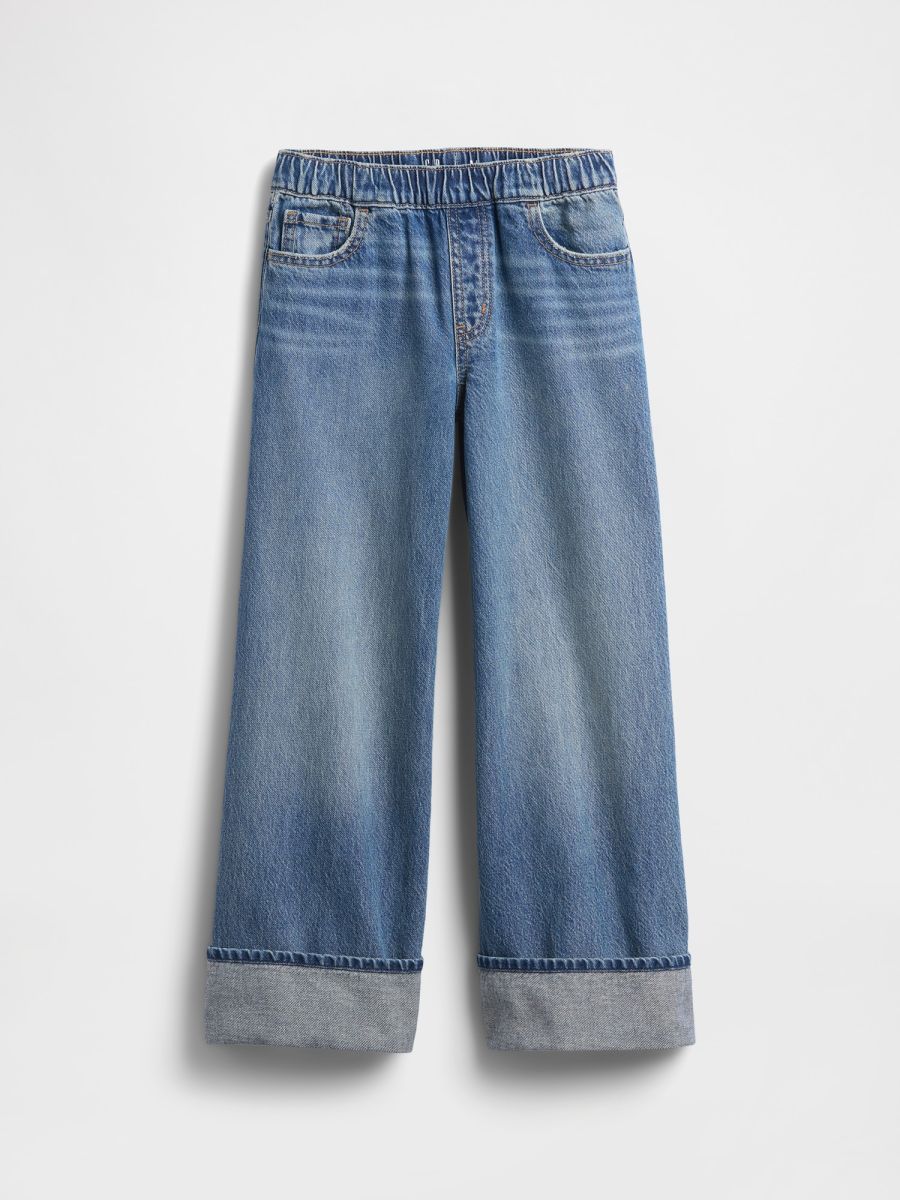 Παιδικό Low Rise Easy Wide-Leg Baggy Τζιν Παντελόνι