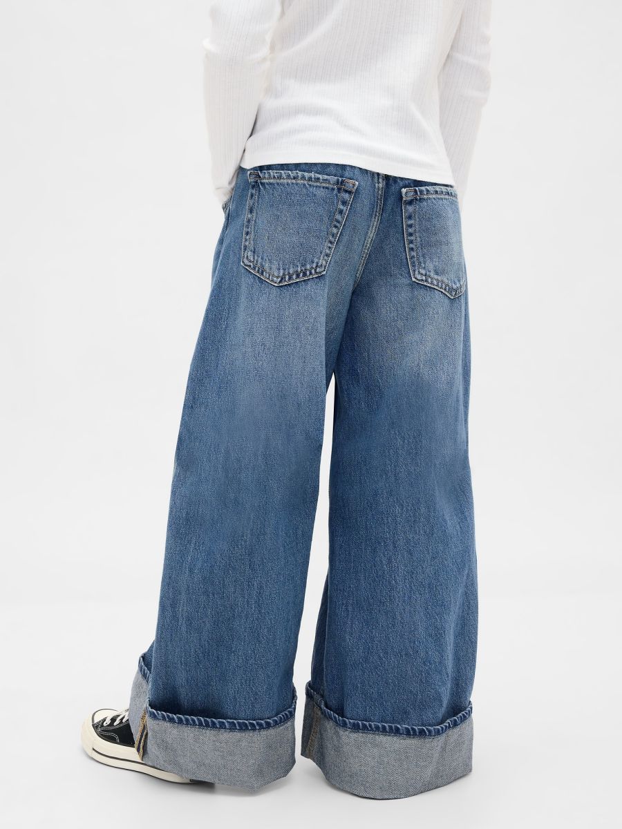 Παιδικό Low Rise Easy Wide-Leg Baggy Τζιν Παντελόνι