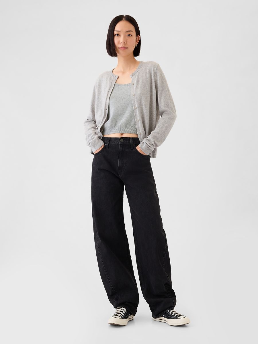 CashSoft Cropped Αμάνικο Τοπ