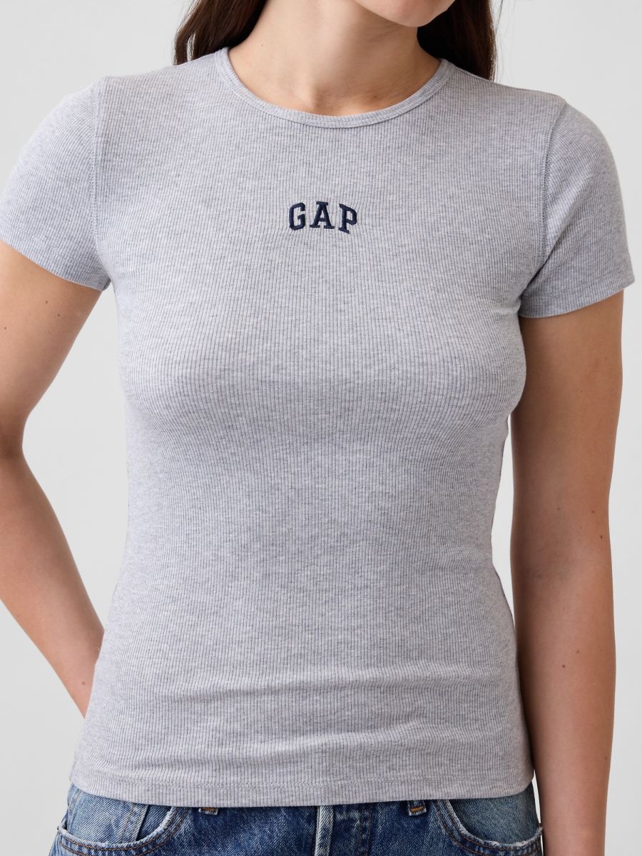 Γυναικεία Μπλούζα Modern Rib με Λογότυπο Gap