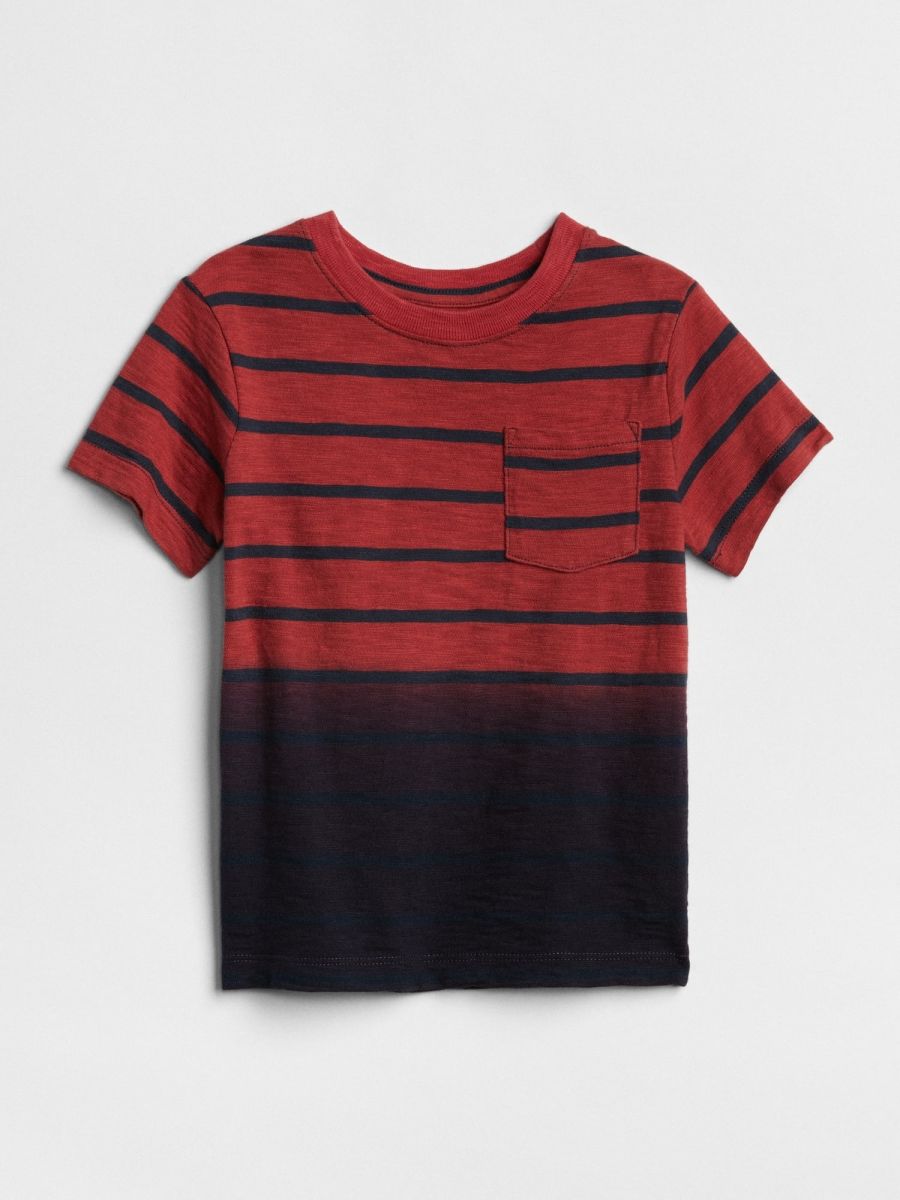 Ριγέ Dip-Dye Μπλούζα-294129002