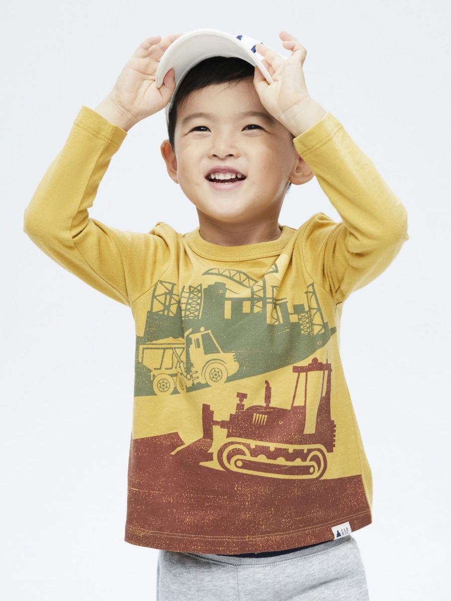 Toddler Organic Cotton Mix and Match Graphic T-Shirt-732718002
