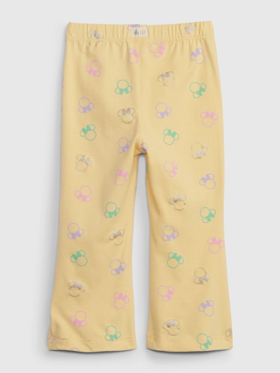 babyGap | Disney Organic Cotton Minnie Mouse Flare Leggings-714149000