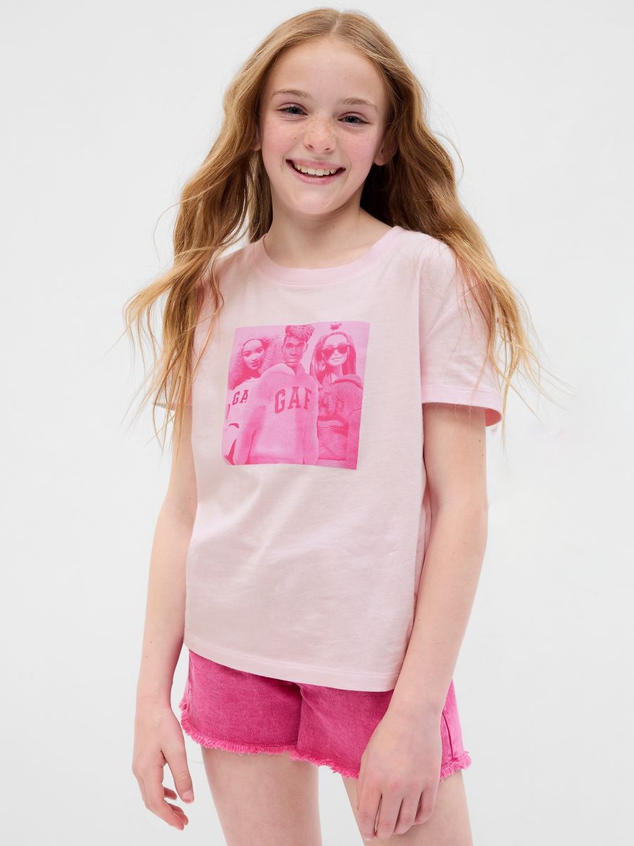 Gap &#215 Barbie™ Kids Organic Cotton Logo Graphic T-Shirt-670521000
