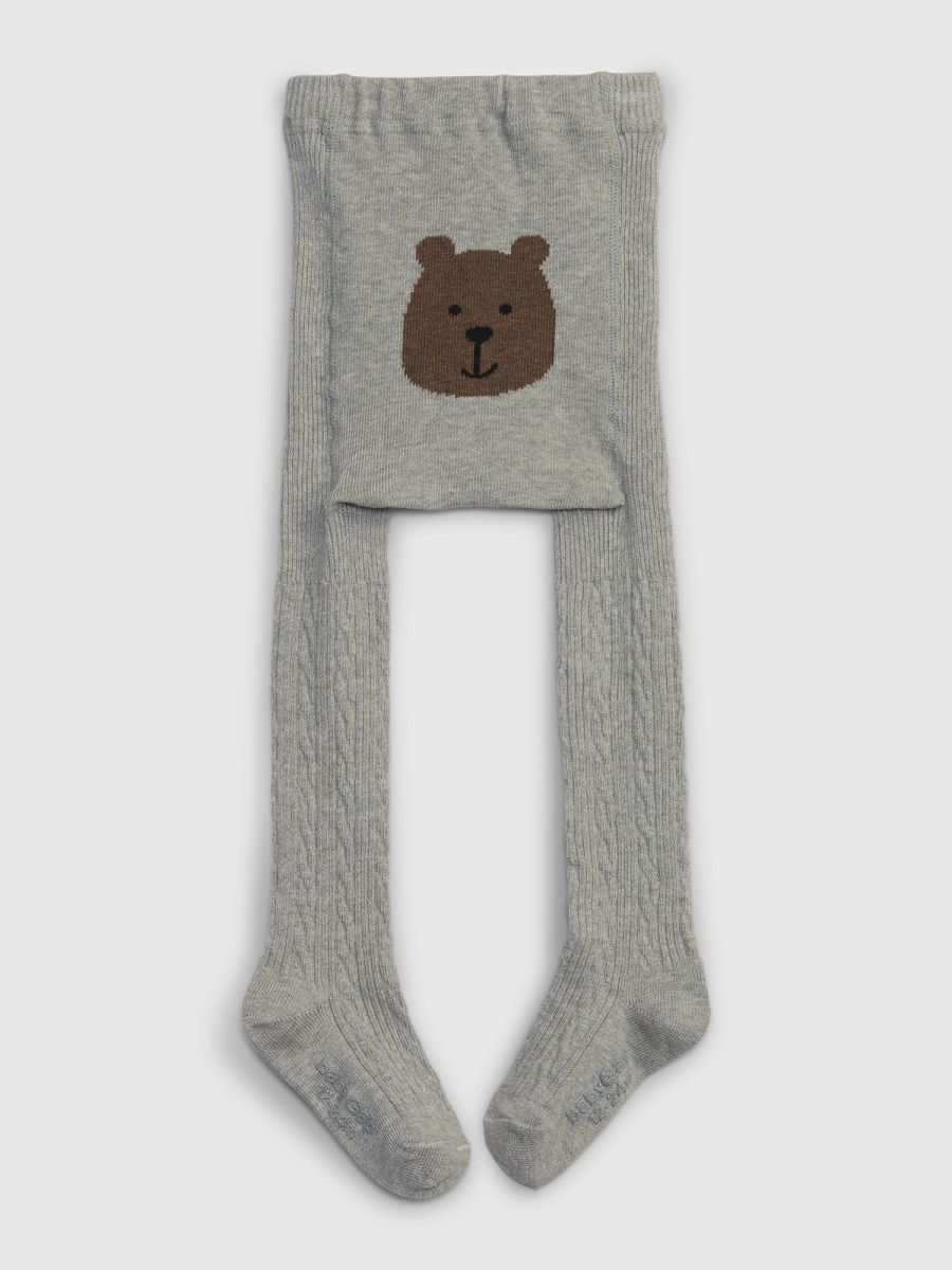Toddler Brannan Bear Cable-Knit Tights-755172000