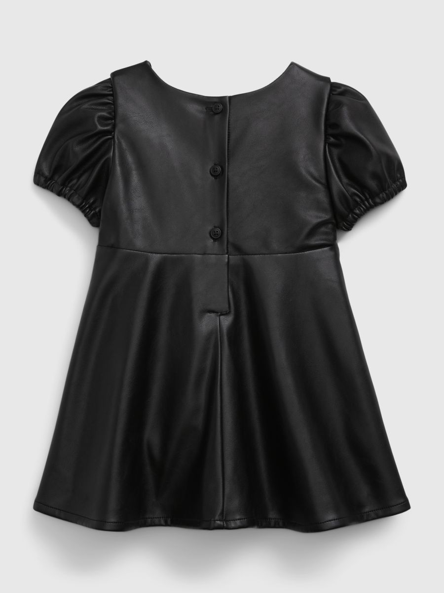 Βρεφικό Faux-Leather Φόρεμα-783401000