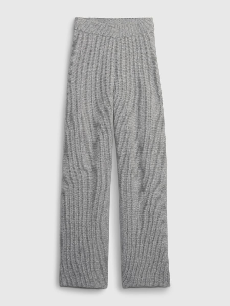 CashSoft Shaker-Stitch Sweater Pants-816705000