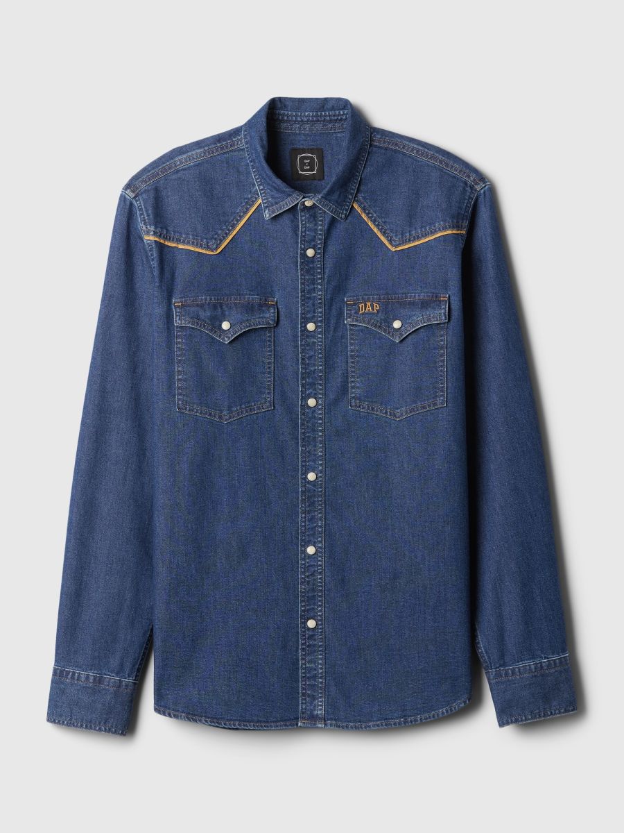 DAP &#215 GAP Denim Western Πουκάμισο-890841000