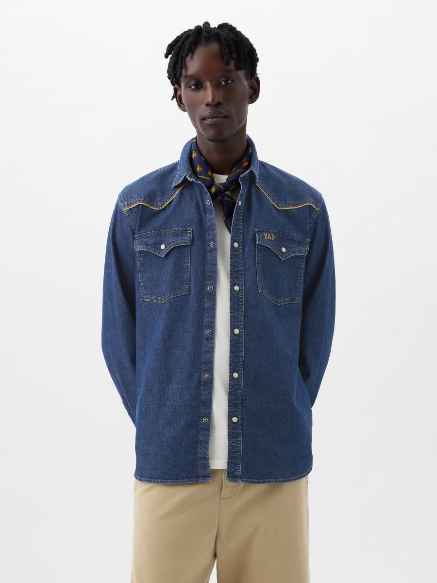 DAP &#215 GAP Denim Western Πουκάμισο-890841000