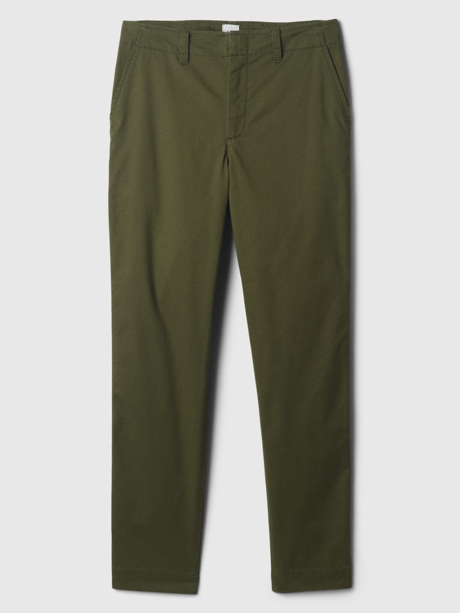 Mid-Rise Downtown Khaki Παντελόνι-862399003