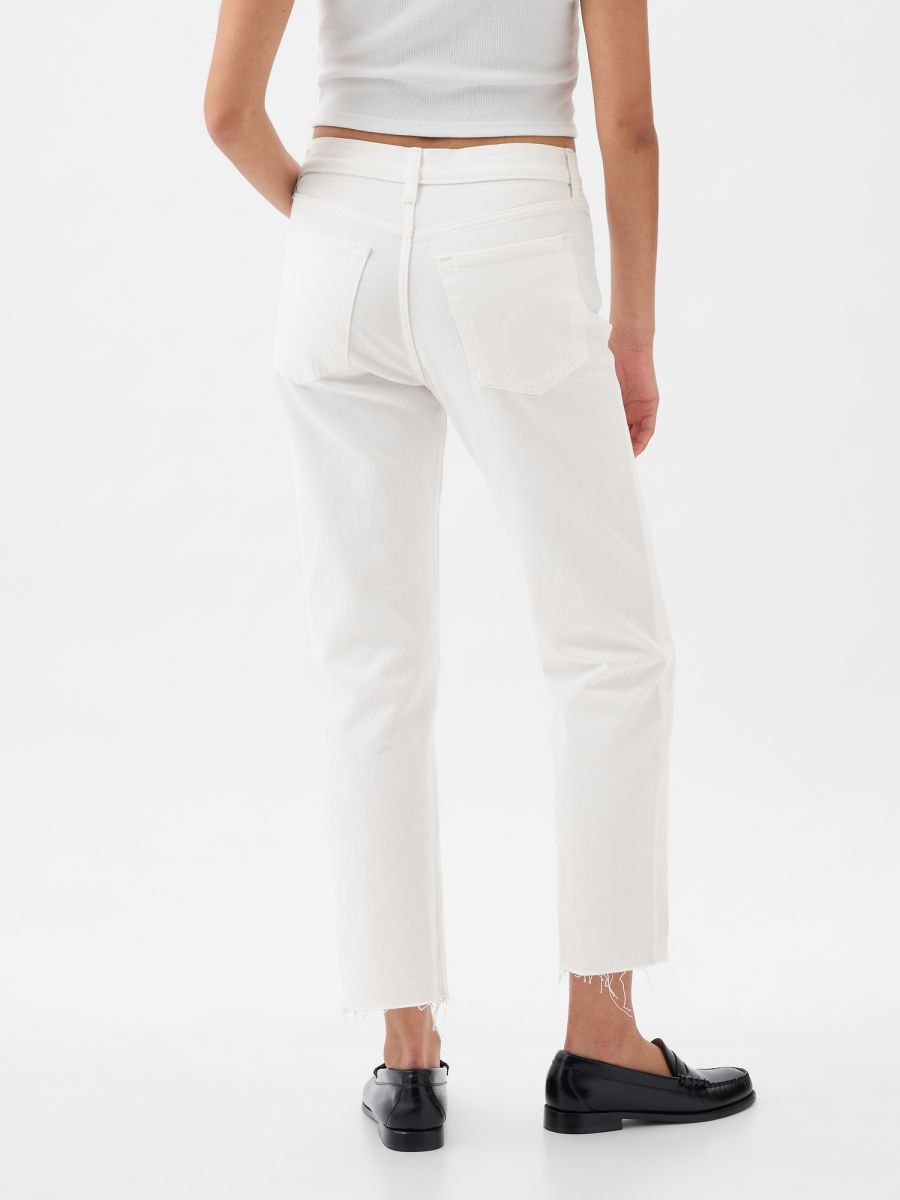 High Rise Cheeky Straight Jean Παντελόνι-871493000