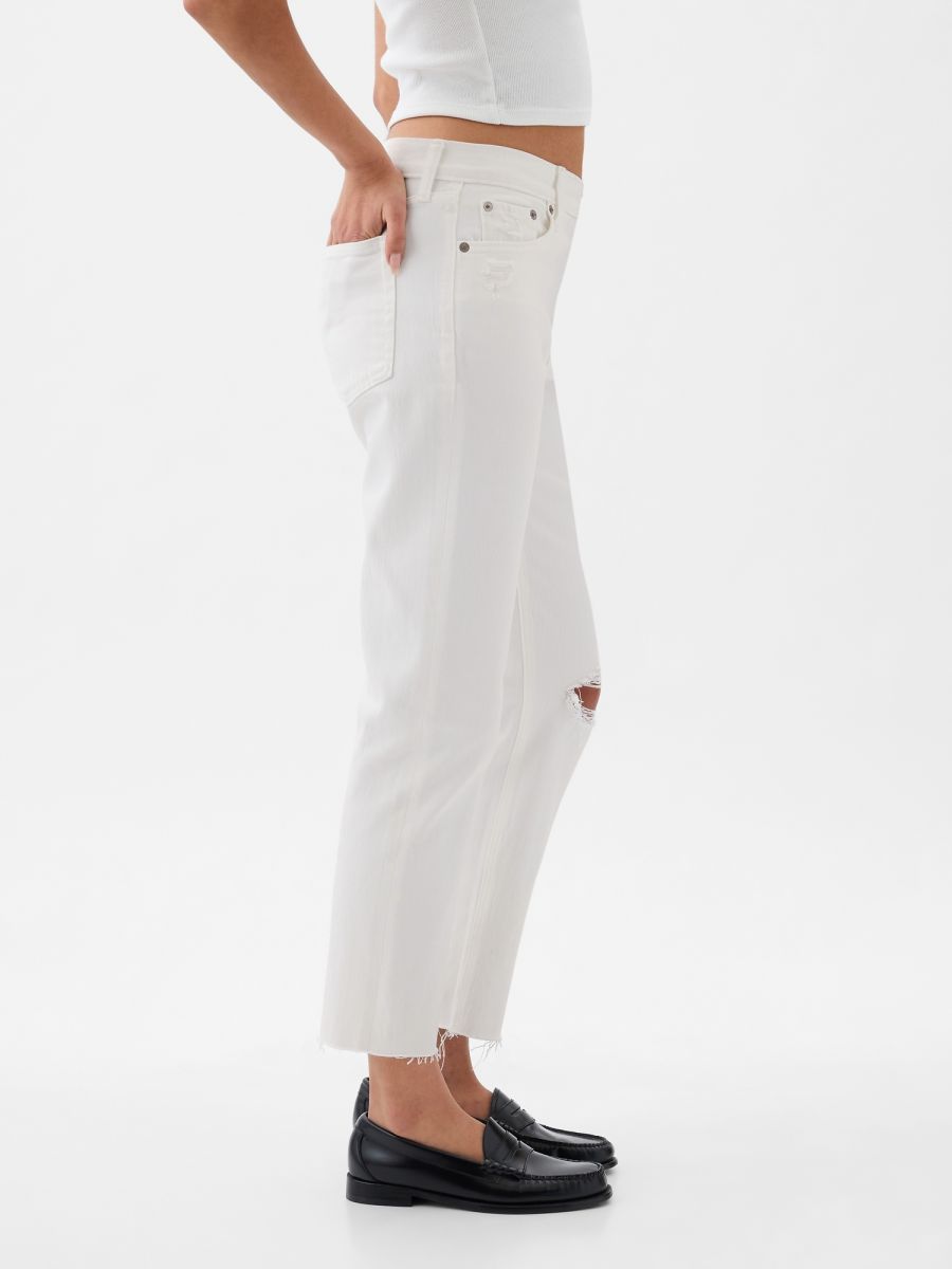 High Rise Cheeky Straight Jean Παντελόνι-871493000