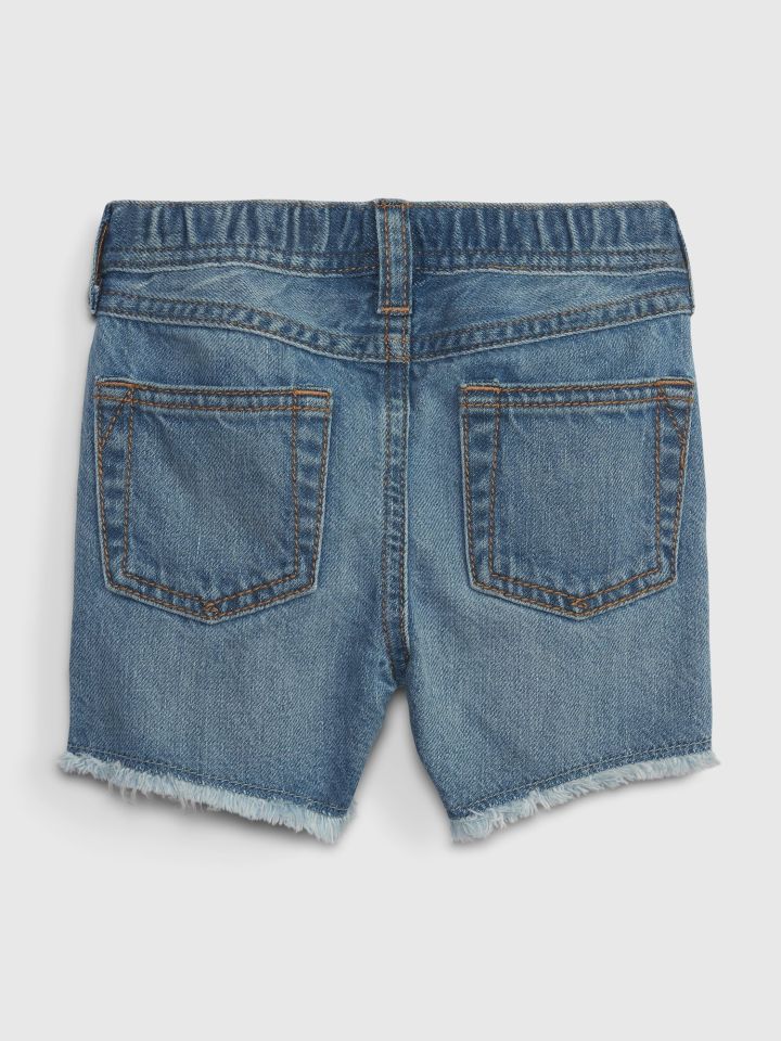 Βρεφικό Pull-On Denim Σόρτς με Washwell-838341000