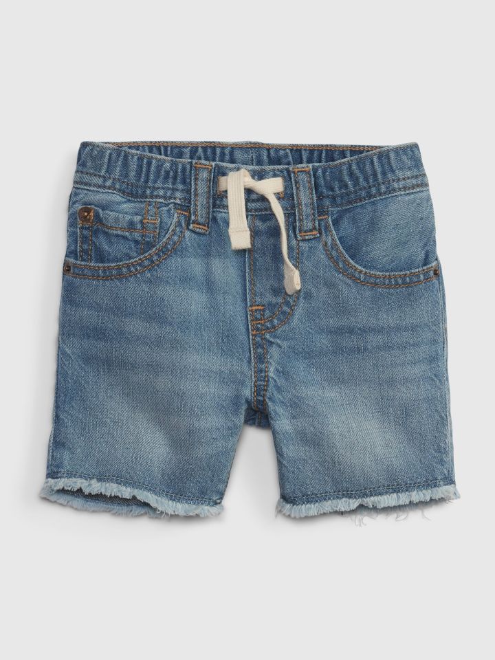 Βρεφικό Pull-On Denim Σόρτς με Washwell-838341000