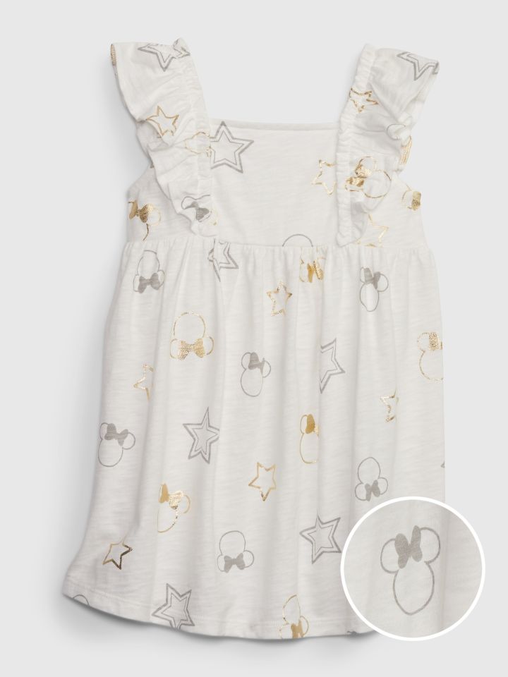 babyGap &#124 Disney Minnie Mouse Flutter Sleeve Φόρεμα-662513000