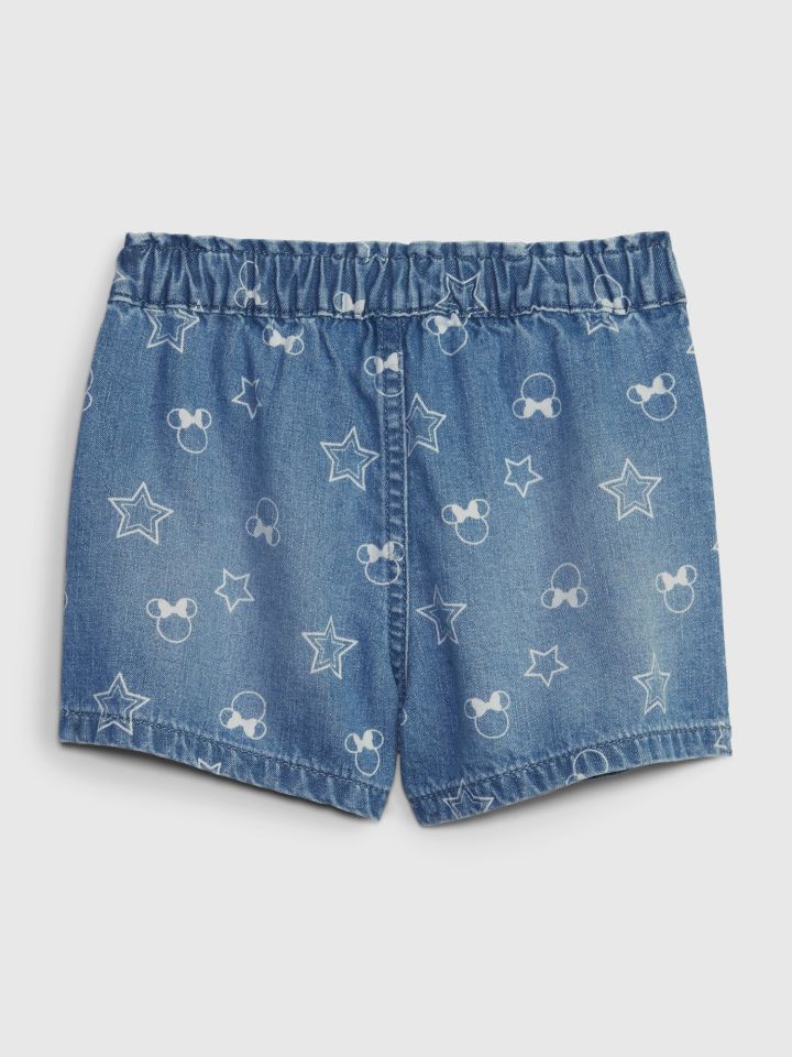 babyGap &#124 Disney Minnie Mouse Denim Pull-On Σορτς με Washwell-659146000