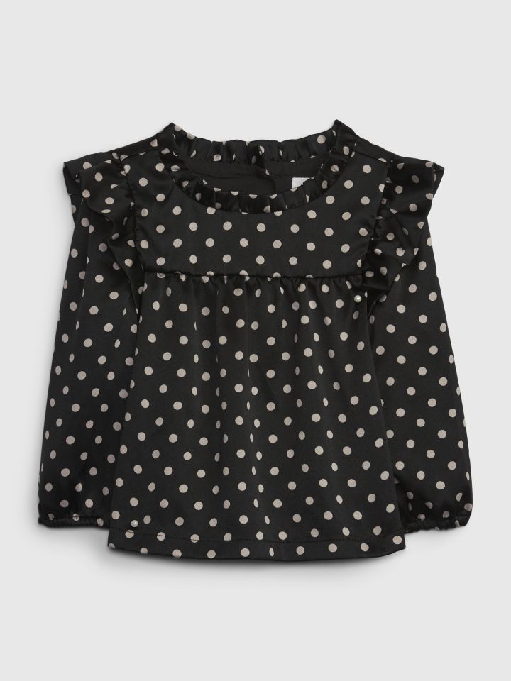 Βρεφική Ruffle Dot Μπλούζα-783131000