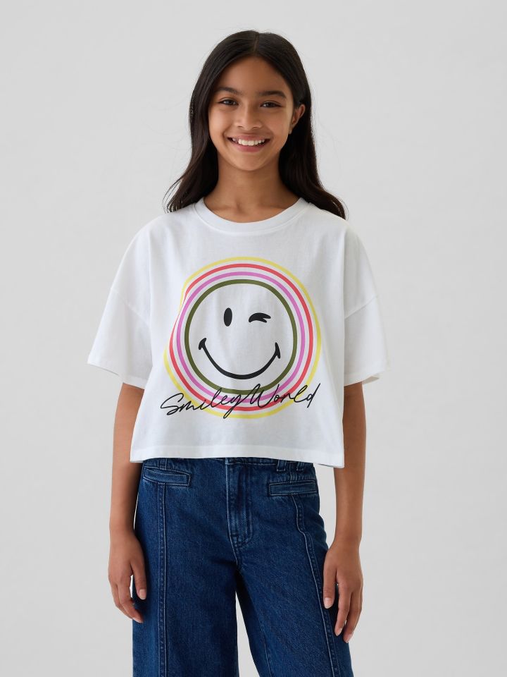Kids Boxy Graphic T-Shirt-435914000