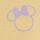 minnie mouse print yellow