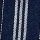White indigo stripe