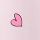 Light pink heart